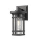 Z-Lite - 570S-BK - One Light Outdoor Wall Light - Jordan - Black