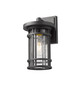 Jordan One Light Outdoor Wall Light (570S-BK)