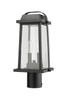 Millworks Two Light Outdoor Post Mount Fixture (574PHMR-BK)