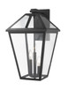 Z-Lite - 579B-BK - Three Light Outdoor Wall Light - Talbot - Black