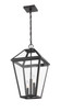 Talbot Three Light Outdoor Chain Mount Ceiling Fixture (579CHXL-BK)