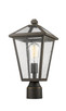 Talbot One Light Outdoor Post Mount Fixture (579PHMR-ORB)