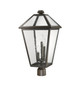 Talbot Three Light Outdoor Post Mount Fixture (579PHXLR-ORB)