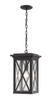 Z-Lite - 583CHB-BK - One Light Outdoor Chain Mount Ceiling Fixture - Brookside - Black