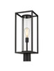 Z-Lite - 584PHMR-BK - One Light Outdoor Post Mount Fixture - Dunbroch - Black