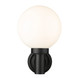 Laurent One Light Outdoor Wall Light (597M-BK)