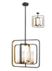 Z-Lite - 6000SFC-BZGD - Four Light Pendant - Aideen - Bronze Gold