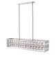 Dealey Seven Light Linear Chandelier (6010-42CH)