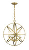 Z-Lite - 6017-4S-HB - Four Light Chandelier - Aranya - Heirloom Brass