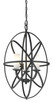 Z-Lite - 6027-3S-BRZ - Three Light Chandelier - Aranya - Bronze