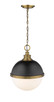 Peyton Two Light Pendant (619P14-MB-FB)