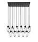 Z-Lite - 651P-17L-MB - 17 Light Linear Chandelier - Arden - Matte Black