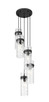 Z-Lite - 7002P5-5R-MB - Five Light Chandelier - Fontaine - Matte Black Z-Lite - 7002P5-5R-MB - Five Light Chandelier - Fontaine - Matte Black