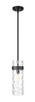 Z-Lite - 7002P5-ROD-MB - One Light Pendant - Fontaine - Matte Black