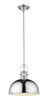 Z-Lite - 725P12-CH - One Light Pendant - Melange - Chrome