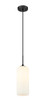 Z-Lite - 732P17-MB - One Light Pendant - Monty - Matte Black