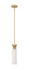 Z-Lite - 740P-ROD-RB - One Light Pendant - Beau - Rubbed Brass