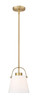 Z-Lite - 743P8-HBR - One Light Pendant - Z-Studio - Heritage Brass