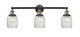 Innovations - 205-BAB-G302 - Three Light Bath Vanity - Franklin Restoration - Black Antique Brass