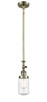 Innovations - 206-AB-G314 - One Light Mini Pendant - Franklin Restoration - Antique Brass