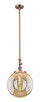 Innovations - 206-AC-G208-14 - One Light Mini Pendant - Franklin Restoration - Antique Copper