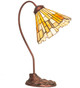 Meyda Tiffany - 247781 - One Light Desk Lamp - Delta - Mahogany Bronze