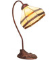 Meyda Tiffany - 247793 - One Light Desk Lamp - Topridge - Mahogany Bronze