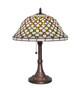 Meyda Tiffany - 251312 - One Light Table Lamp - Diamond & Jewel - Mahogany Bronze