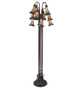 Meyda Tiffany - 251700 - 12 Light Floor Lamp - Stained Glass Pond Lily - Mahogany Bronze