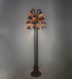 Stained Glass Pond Lily 12 Light Floor Lamp (251700)