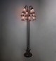 Stained Glass Pond Lily 12 Light Floor Lamp (251702)