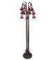 Stained Glass Pond Lily 12 Light Floor Lamp (251704)