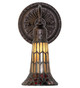 Stained Glass Pond Lily One Light Wall Sconce (251865)