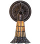 Stained Glass Pond Lily One Light Wall Sconce (251868)