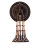 Stained Glass Pond Lily One Light Wall Sconce (251870)