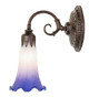 Blue/White One Light Wall Sconce (251874)