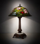 Tiffany Rosebush One Light Table Lamp (251920)
