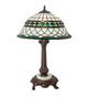 Meyda Tiffany - 253640 - One Light Table Lamp - Tiffany Roman - Mahogany Bronze