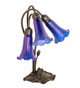 Blue Three Light Table Lamp (254291)