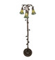 Stained Glass Pond Lily Three Light Floor Lamp (255136)