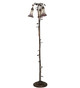 Stained Glass Pond Lily Three Light Floor Lamp (255139)