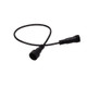 W.A.C. Lighting - 8001-6BK - Outdoor Tape Light Connector - Landscape Tape - Black