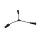 W.A.C. Lighting - 8002-BK - Outdoor Tape Light Connector - Landscape Tape - Black