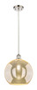 Innovations - 516-1P-PN-G128-12 - One Light Mini Pendant - Ballston - Polished Nickel