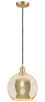 Innovations - 516-1P-SG-G128-10 - One Light Mini Pendant - Ballston - Satin Gold