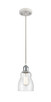 Innovations - 516-1P-WPC-G394 - One Light Mini Pendant - Ballston - White Polished Chrome
