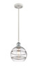 Innovations - 516-1P-WPC-G556-8CL - One Light Mini Pendant - Ballston - White Polished Chrome