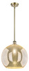 Innovations - 516-1S-AB-G128-14 - One Light Pendant - Ballston - Antique Brass