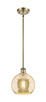 Innovations - 516-1S-AB-G128-8 - One Light Mini Pendant - Ballston - Antique Brass
