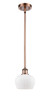 Innovations - 516-1S-AC-G91 - One Light Mini Pendant - Ballston - Antique Copper
